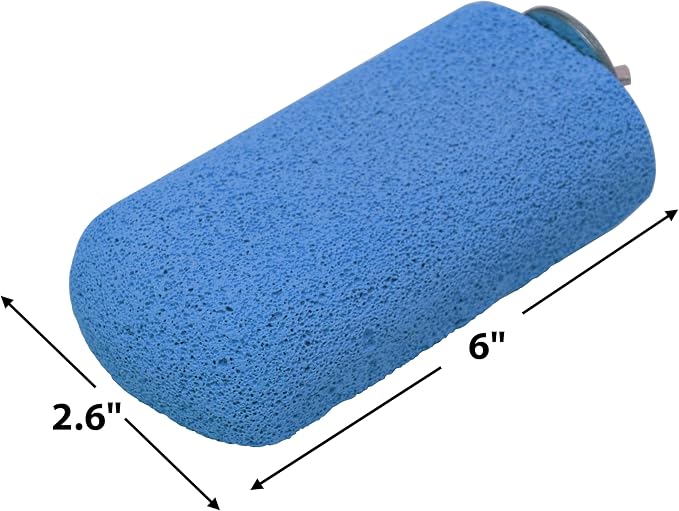 Kaytee Lava Ledge for Small Pet Wire Habitats | Active play. Pumice chinchilla cage accessories for jumping. Safe to chew, attaches to wire homes, chinchilla toys