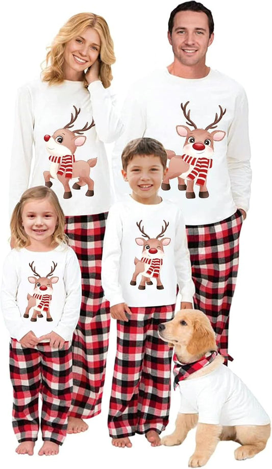 Christmas Pajamas for Family Matching Family Christmas Pajamas Set PJS Holiday Xmas Family Jammies Sleepwear
