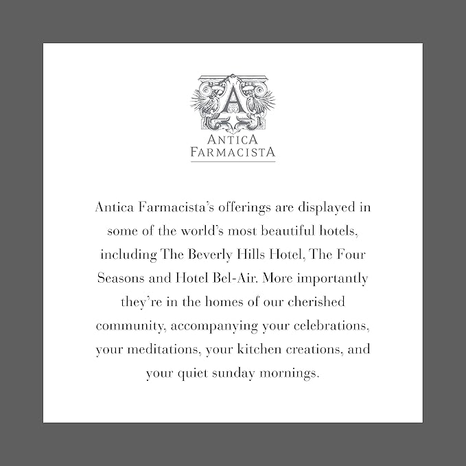 Antica Farmacista Room Spray - Damascena Rose, Orris and Oud Room, 3.4 Fl Oz (Pack of 1)