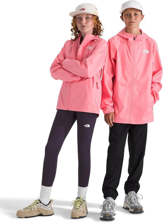 The North Face Unisex Kids Zipline Rain Jacket - Waterproof Rain Coat, Secure Zip Pockets, Weather Ready Hood