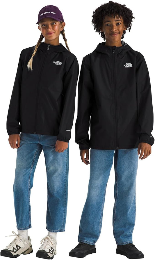 The North Face Unisex Kids Zipline Rain Jacket - Waterproof Rain Coat, Secure Zip Pockets, Weather Ready Hood