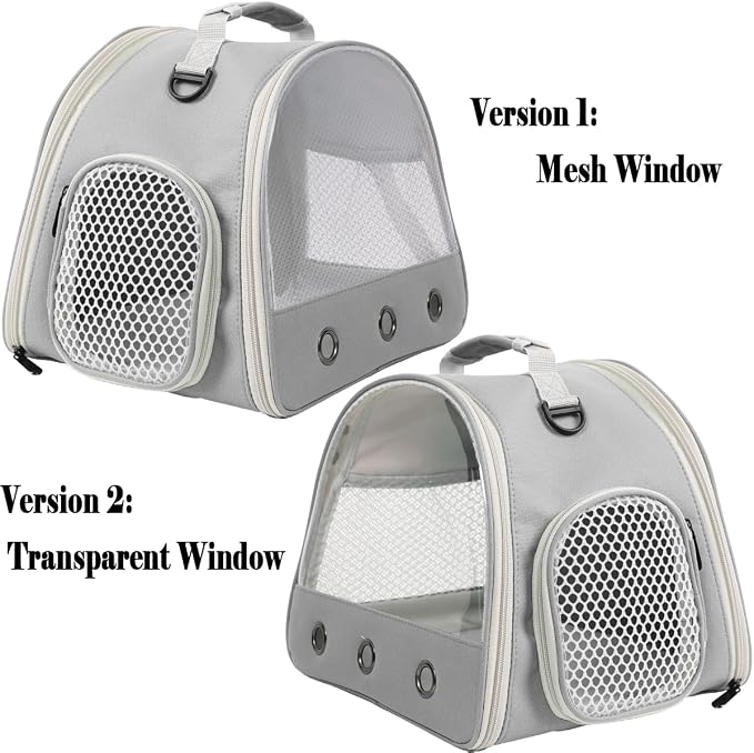 Ventilation Lizard Carrier for Bearded Dragon,Guinea Pig Carrier,Guinea Pig Carrier for 2,Reptile Travel Carrier for Lizards Sugar Glider Hedgehog Rat Parrot Birds,Airline Approved