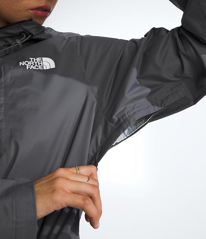 THE NORTH FACE Women's Alta Vista Rain Jacket | 3 Piece Hood With Adjustable Cinch-cord, Waterproof, Breathable