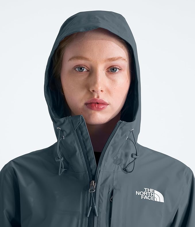 THE NORTH FACE Women's Alta Vista Rain Jacket | 3 Piece Hood With Adjustable Cinch-cord, Waterproof, Breathable