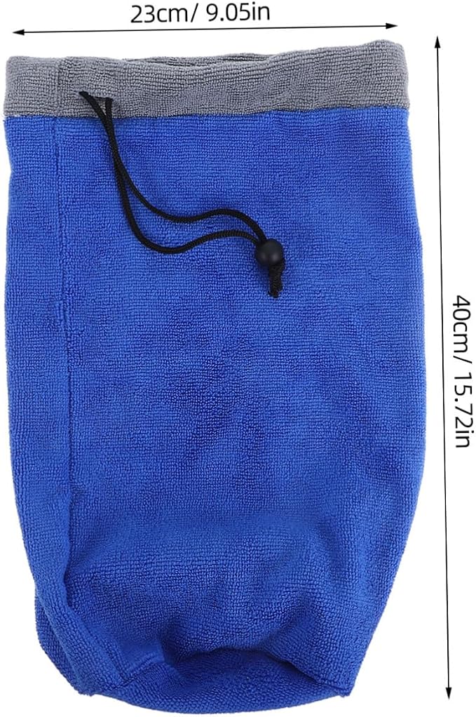 Toyvian Pet Grooming Towel Soft Absorbent Quick Drying for Small Animals Ferret Hamster Rabbit Multi-Purpose Bathrobe