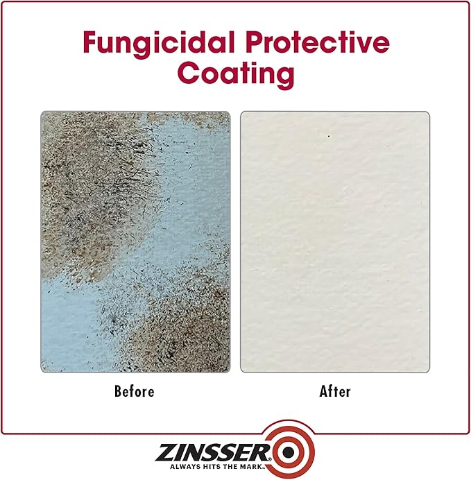 Zinsser 276049-2PK Mold Killing Primer, Gallon, White, 2 Pack