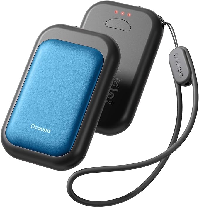 OCOOPA Magnetic Rechargeable Hand Warmers 2 Pack, Card-Style Electric AI Hand Warmers, 8hrs x2, UL Certified, Pocket Portable Hands Heater for Men Women, Hunting Essentials, UT4 Young