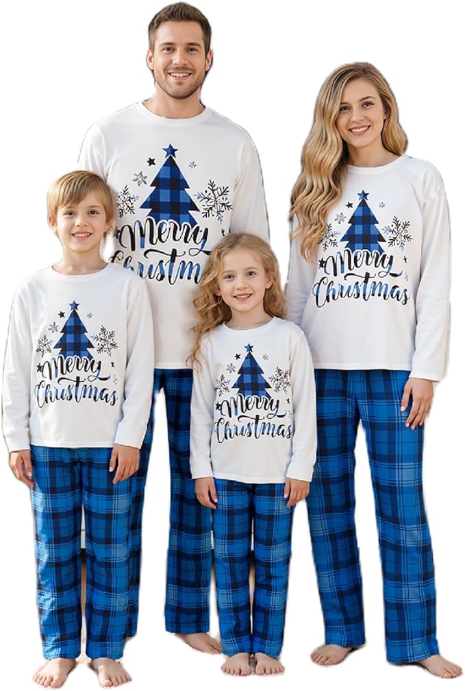 2024 Family Matching Pajamas Sets - Christmas Pjs Sleepwear Outfits for Holiday & Xmas Party