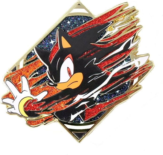 Sonic the Hedgehog Blind Bag Enamel Pin – Speed Stamp Series Mystery Collectible (Officially Licensed, Zen Monkey Studios)
