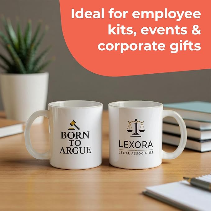 Personalized Mug, Custom Ceramic Mug with Photo and Text, 11oz, Pack of 1, Glossy Coffee Cup, Perfect for Christmas, Secret Santa or as Holiday Gift for Family or Friends, White/White