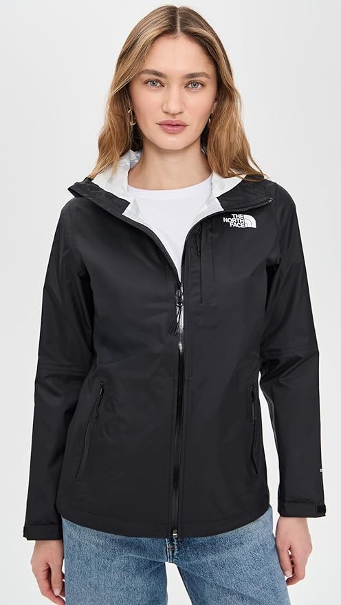 THE NORTH FACE Women's Alta Vista Rain Jacket | 3 Piece Hood With Adjustable Cinch-cord, Waterproof, Breathable