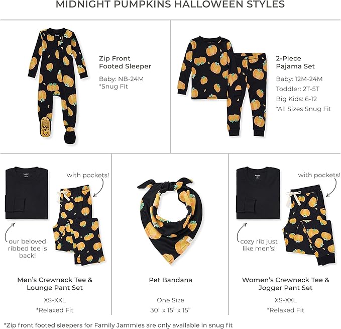 Burt's Bees Baby Baby Family Jammies Matching Holiday Organic Cotton Pajamas