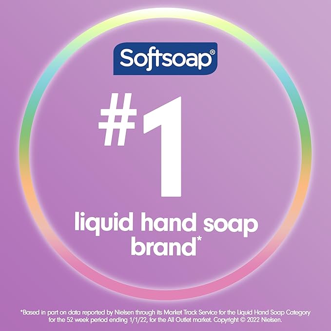 Softsoap Lavender & Shea Scent Liquid Hand Soap, Moisturizing Liquid Hand Soap, 11.25 Ounce, 6 Pack