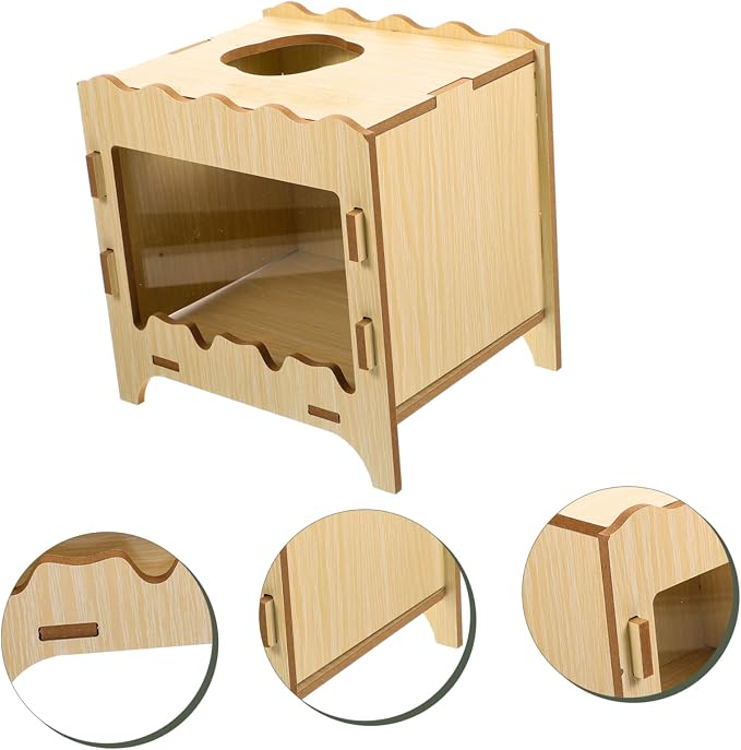 Real Hamsters Toys Fun Digging Nest Box Creative Hamster House Pet Toy