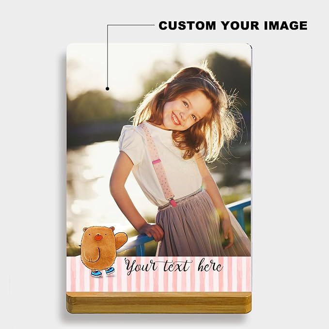 Custom Style Custom Metal Photo Prints,Customize Your own Picture Frame,Personalized Metal Picture Gift for Family and Lovers