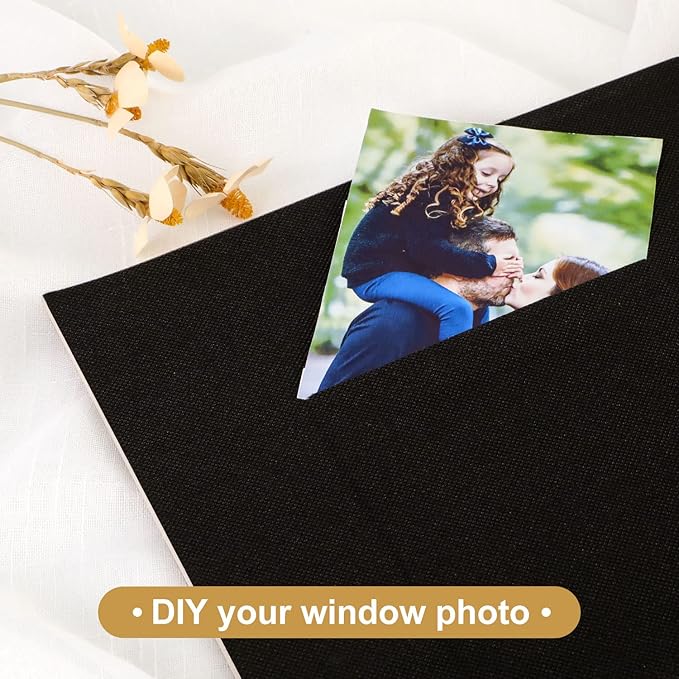 Ywlake Photo Album 4x6 600 Pockets Photos, Linen Cover Large Picture Albums Holds 600 Horizontal and Vertical Photos Blue