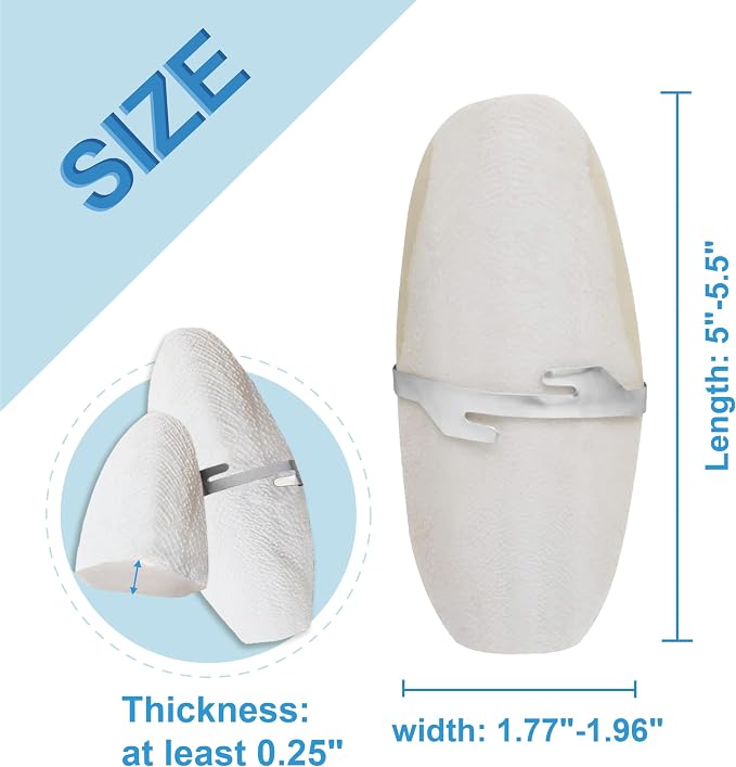 Bird Cuttlebone for Parakeets, Cuddle Bone, Birds Calcium, 5"-5.5", 6 Pcs | Cuttlefish Bone for Sharp Beaks, Natural Calcium for Parrots Cockatiels Budgie