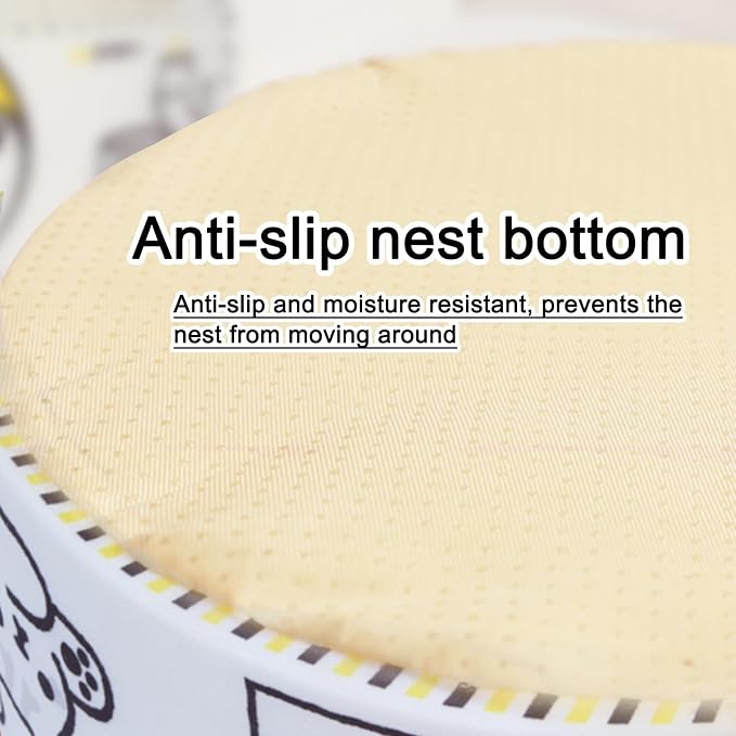 寵幸 Ramen Noodle Cat Bed, Soft Warm Washable for Cats Dogs | Creative Pet Nest, Indoor Use, Removable Cushion, Multi-Size Fit, Dog & Cat Dual Use