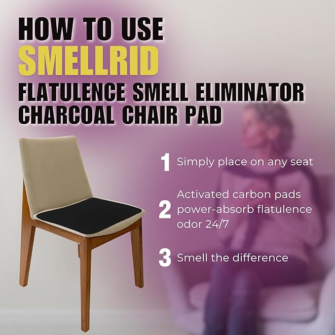 SMELLRID Activated Carbon Odor Eliminator Pouch – Neutralizes Odors in Closets