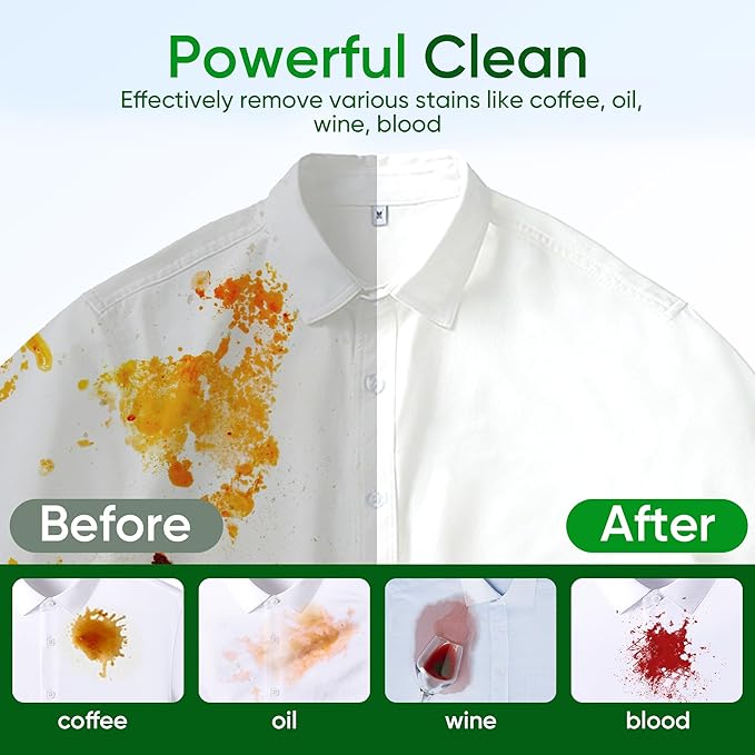 Laundry Detergent Sheets Eco-friendly 250 Loads Fisroa Clothes Washing Detergent Sheets Plastic-Free Washer Sheets