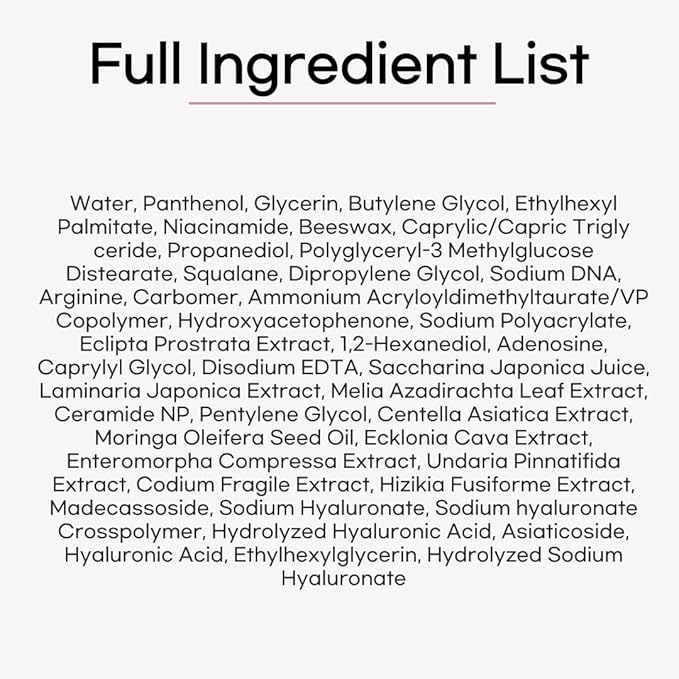 daymellow PDRN Panthenol Calming Barrier Cream 2.70 fl. oz / 5,000ppm Salmon DNA PDRN & 100,000ppm Panthenol, Niacinamide, Hydrating Moisturizer for Glowing Skin, Firming, Repairing & Revitalizing