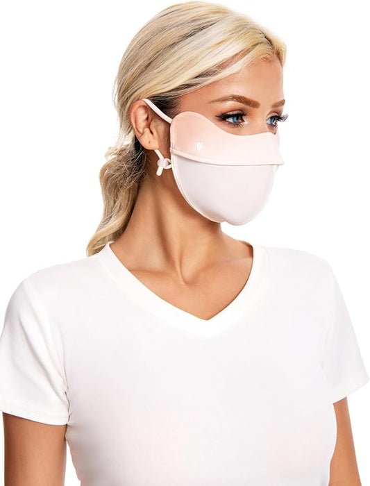 UPF 50+ UV Sun Protection Face Cover/Neck Balaclava Reusable Face Mask Dustproof Cooling Breathable