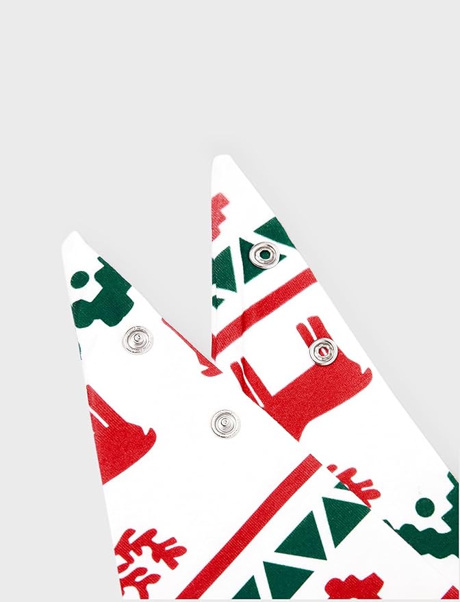 PATPAT Christmas Family Matching Pajama Sets Includes Christmas Socks - Perfect for Family Photos & Holiday Celebrations