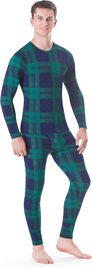 Rocky Thermal Underwear Men Long Johns Men Thermal Underwear Thermals Mens Base Layer Mens Thermals Top and Bottom Set