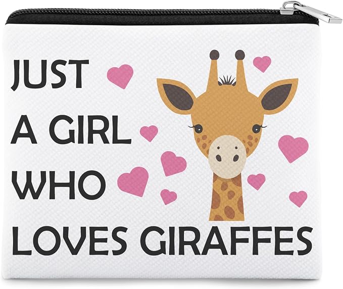 Giraffe Lovers Gift Giraffe Coin Purse for Women Giraffes Gifts Friend Daughter Sister Animal Lover Present Coin Pouch Giraffo Gift Coworker Christmas Birthday Valentines Gifts Zipper Change Pouch