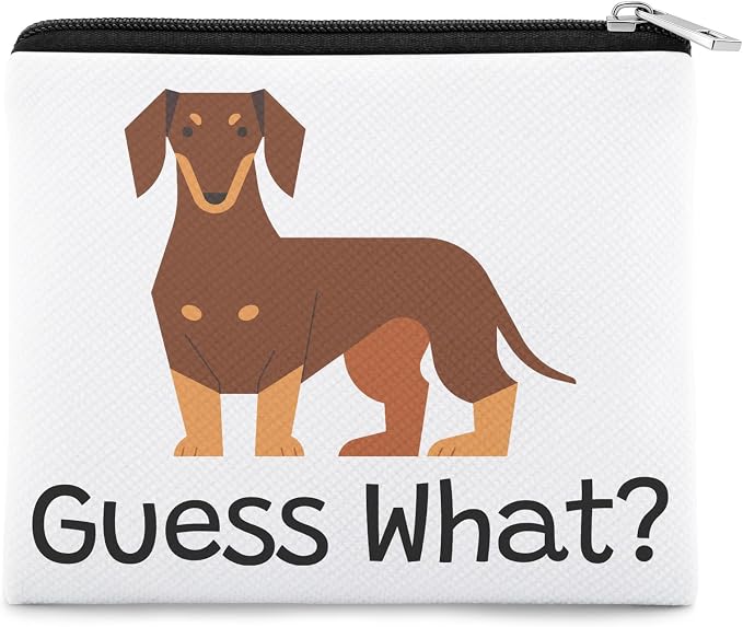 Dachshund Gift Coin Purse for Dog Lover Dachshund Gifts Coin Pouch for Friend Bestie Sister Coworker Christmas Birthday Gift Daughter Teen Dachshunds Themed Gifts Zipper Change Pouch