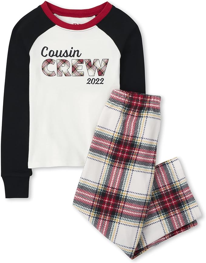 The Children's Place Kids' Holiday Long Sleeve Pajamas
