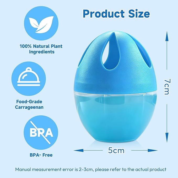 Refrigerator Deodorizer 3 Pack, Natural Plant Fridge Deodorizer Long-Lasting Odor Eliminator for Refrigerator, Air Freshener for Kitchen, Shoe Cabinet, Pet Areas