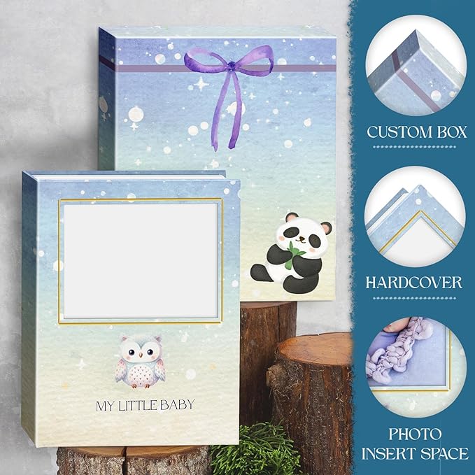 Baby Memory Book with Keepsake Box