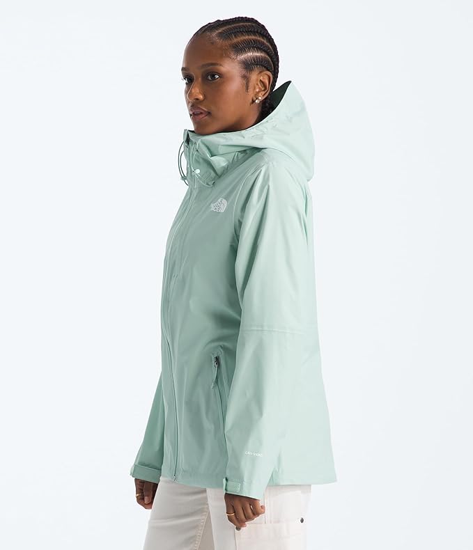 THE NORTH FACE Women's Alta Vista Rain Jacket | 3 Piece Hood With Adjustable Cinch-cord, Waterproof, Breathable