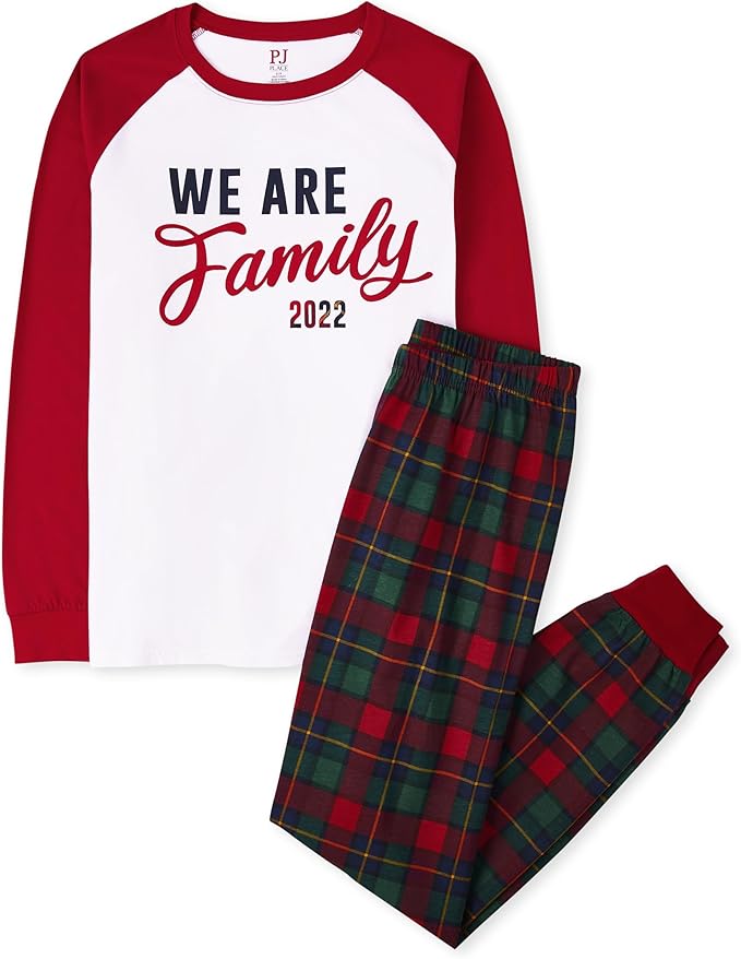 The Children's Place Kids' Holiday Long Sleeve Pajamas
