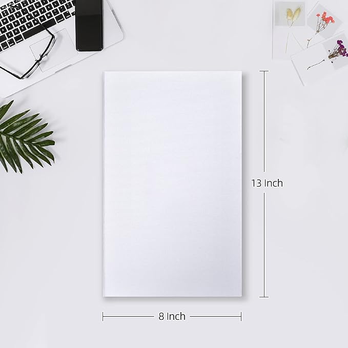 Mublalbum Small Photo Album 4x6 300 Photos Linen Cover Picture Book with Horizontal Pockets for Family Wedding Baby and Anniversary (White)