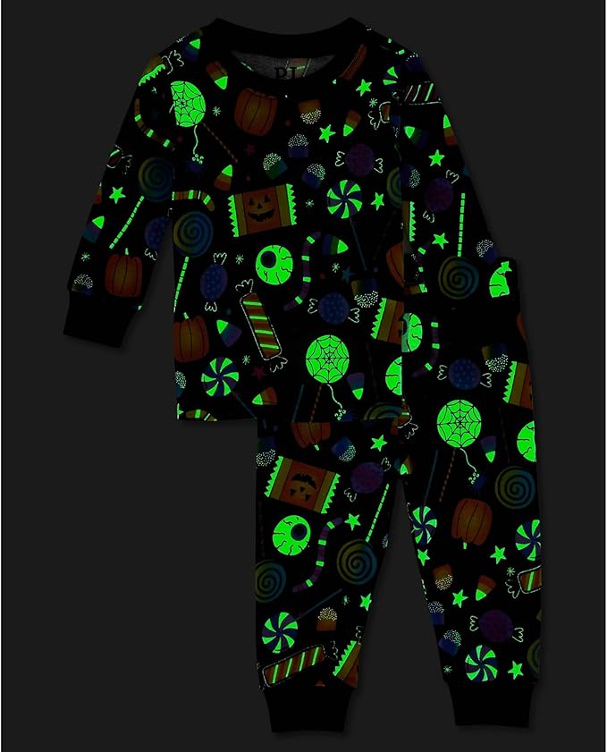 The Children's Place unisex-baby And Kids, Sibling Matching, Holiday Pajama Sets, Cotton