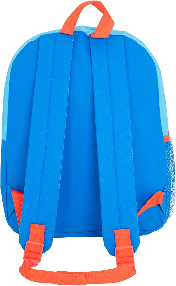 AI ACCESSORY INNOVATIONS Sonic The Hedgehog Kids Backpack, Sonic, Knuckles, Shadow 15" School Bag for Girls & Boys, Blue