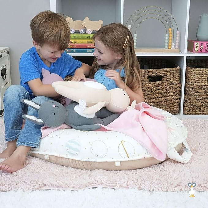 GooseWaddle Luxury Knit Baby Blanket (30”x40”), Premium Comfort from Ultra Soft Fabrics That Get Softer with Use, Perfect for Any Infant Nursery, Machine Washable 100% Polyester (Pink)