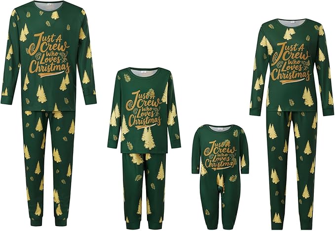 2024 Family Matching Pajamas Sets - Christmas Pjs Sleepwear Outfits for Holiday & Xmas Party