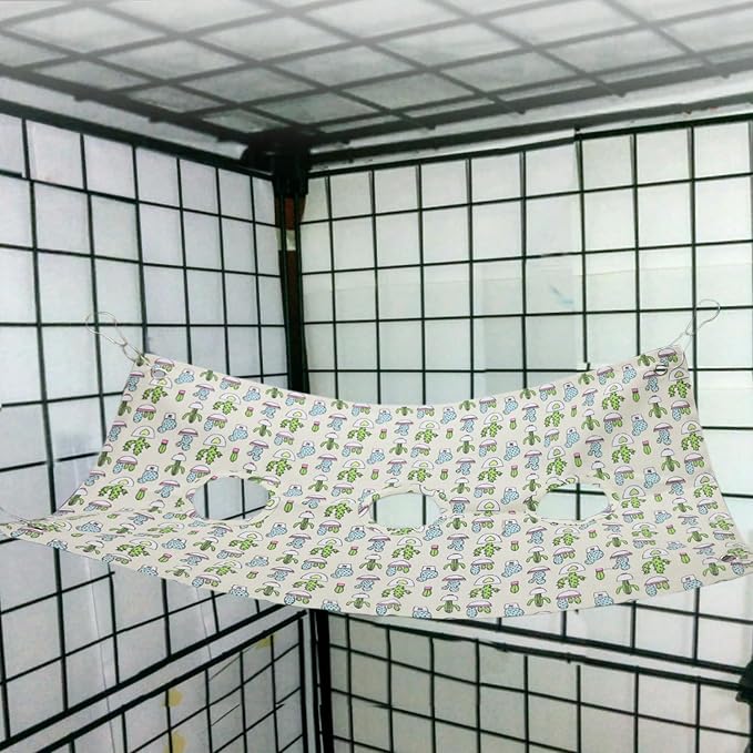 Rat Cage Fall Breaker Rat Cage Hammock Rat Cage Accessories for Small Animals Rats Fall Safe