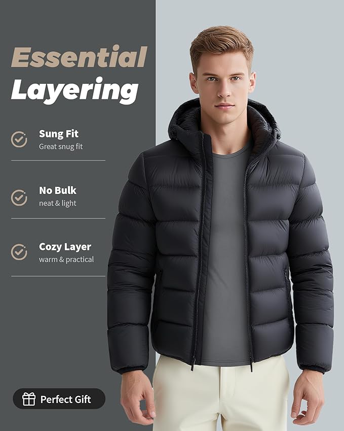 WEERTI Thermal Underwear for Men Long Johns with Fleece Lined Base Layer Men Cold Weather Top Bottom