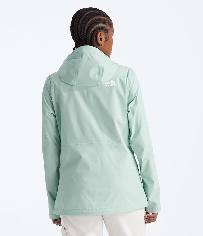 THE NORTH FACE Women's Alta Vista Rain Jacket | 3 Piece Hood With Adjustable Cinch-cord, Waterproof, Breathable