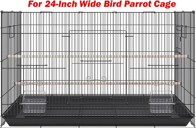 New Natural Wood Perches for Bird Cage, Many Sizes (24")