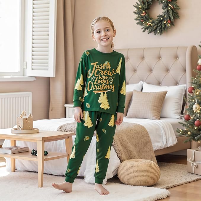 2024 Family Matching Pajamas Sets - Christmas Pjs Sleepwear Outfits for Holiday & Xmas Party
