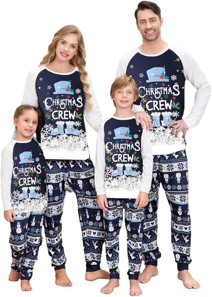 Christmas Pajamas for Family Matching Family Christmas Pajamas Set PJS Holiday Xmas Family Jammies Sleepwear