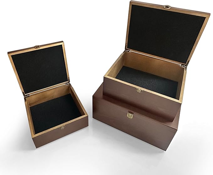 In Memory Loss Box | Personalized Remembrance Keepsake | Wooden Engraved Box | Keepsake Storage for Special Memories