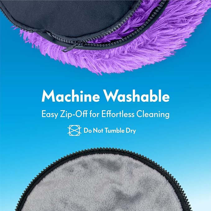 Paw Inspired Furr-O Burrowing Pet Bed Enrichment, Removable Base, Purple | Cozy Carrier Toy, Zip-On Spandex and Fleece Bottoms, Hideout Cage Accessories for Guinea Pigs, Hamsters, Small Pets, Animals