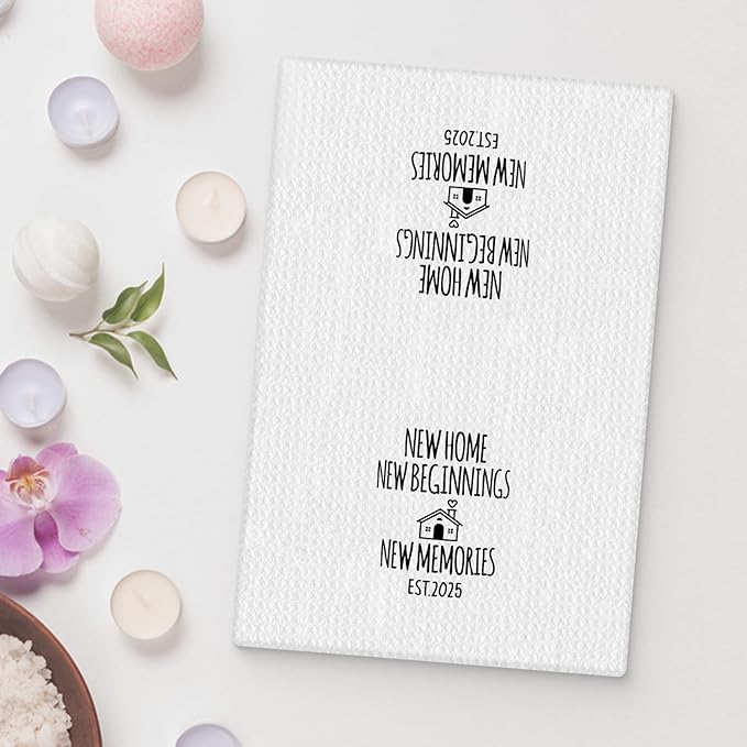 Housewarming Gifts 2025 Kitchen Towels, House Warming Gifts New Home House Apartment, New Home Gift Ideas, Gifts for New Homeowners, Housewarming Decorations, 16x24 Inch