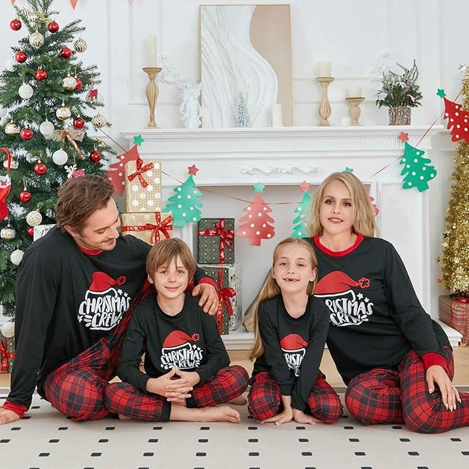 Christmas Pajamas for Family Matching Family Christmas Pajamas Set PJS Holiday Xmas Family Jammies Sleepwear